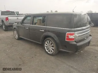 2014 Ford Flex Limited with VIN 2FMGK5D89EBD20313, listed as a IAAI auction lot 41825915 with 127,354 mi miles. Bid and sale history available at carsss.com. Image 3.