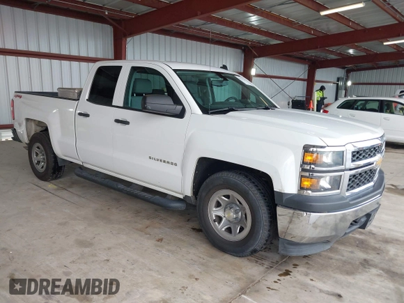 2014 Chevrolet Silverado 1500 Work Truck with VIN 1GCVKPEH7EZ313525, listed as a IAAI auction lot 41825247 with 227,392 mi miles and . Bid and sale history available at DreamBid. Image 1.