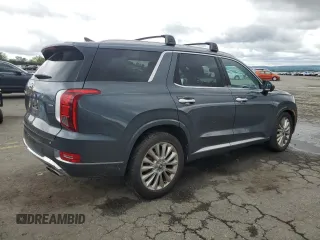 2020 Hyundai Palisade Limited with VIN KM8R5DHE7LU153662, listed as a Copart auction lot 60425625 with 36,340 mi miles and Salvage title. Bid and sale history available at DreamBid. Image 3.
