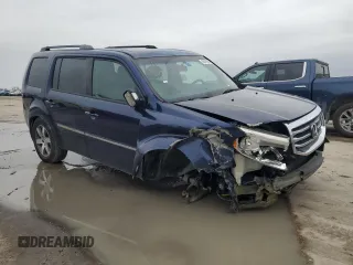 2013 Honda Pilot Touring with VIN 5FNYF3H94DB028123, listed as a Copart auction lot 45670505 with 2,142,143 mi miles and Salvage Title. Bid and sale history available at DreamBid. Image 4.