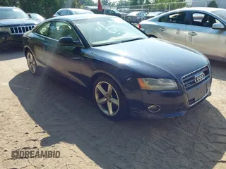 2010 Audi A5 Premium Plus with VIN WAULFAFR8AA013451, listed as a IAAI auction lot 42851175 with 143,682 mi miles and . Bid and sale history available at DreamBid. Image 1.