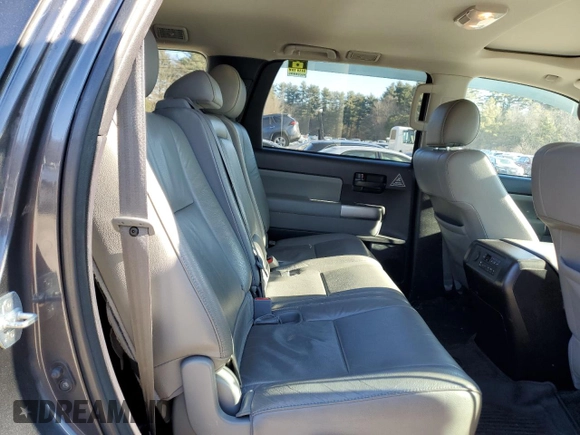 2018 Toyota Sequoia SR5 with VIN 5TDBY5G14JS162726, listed as a Copart auction lot 88815355 with 99,288 mi miles and Salvage Title. Bid and sale history available at carsss.com. Image 11.
