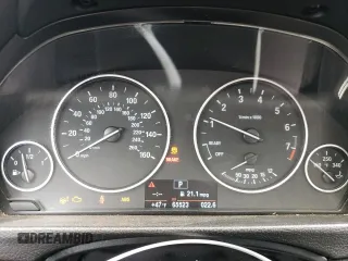 2015 BMW 3 Series 328i with VIN WBA3A5G51FNS87205, listed as a Copart auction lot 47498005 with 65,523 mi miles and Salvage Title. Bid and sale history available at DreamBid. Image 9.
