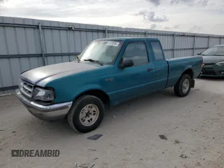 1997 Ford Ranger XLT with VIN 1FTCR14X0VPB40063, listed as a Copart auction lot 84930094 with 121,186 mi miles and Salvage Title. Bid and sale history available at carsss.com. Image 1.