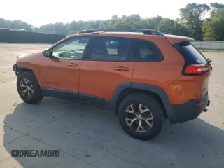 2016 Jeep Cherokee Trailhawk z VIN 1C4PJMBS6GW252974, wystawiony jako Copart lot #63652465 z przebiegiem 160 641 mil mil oraz Szkoda całkowita • Salvage title. Historia ofert i sprzedaży dostępna na DreamBid. Obrazek 2.