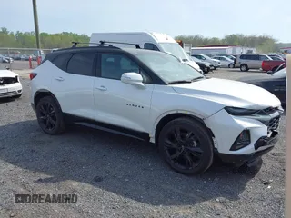2022 Chevrolet Blazer RS z VIN 3GNKBKRS0NS222919, wystawiony jako IAAI lot #42114605 z przebiegiem 35 224 mil mil oraz . Historia ofert i sprzedaży dostępna na DreamBid. Obrazek 1.