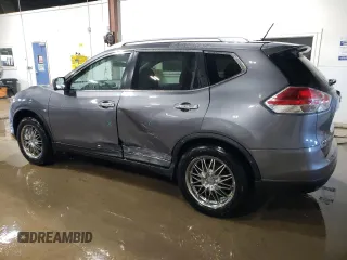 2016 Nissan Rogue S with VIN KNMAT2MV4GP731741, listed as a Copart auction lot 52313485 with 104,478 mi miles and Salvage Title. Bid and sale history available at carsss.com. Image 2.