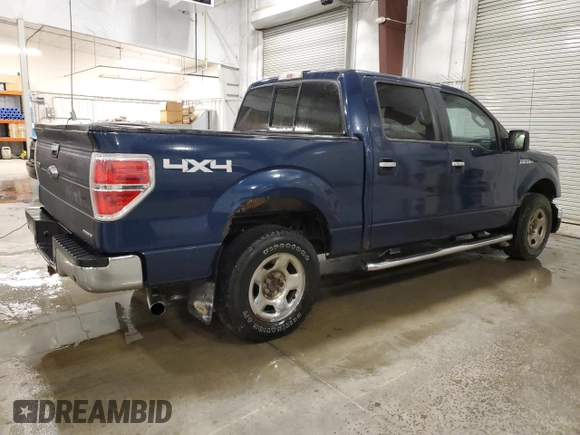 2013 Ford F-150 XL with VIN 1FTFW1EF9DKE61705, listed as a Copart auction lot 61339085 with 169,322 mi miles and Salvage title. Bid and sale history available at DreamBid. Image 3.