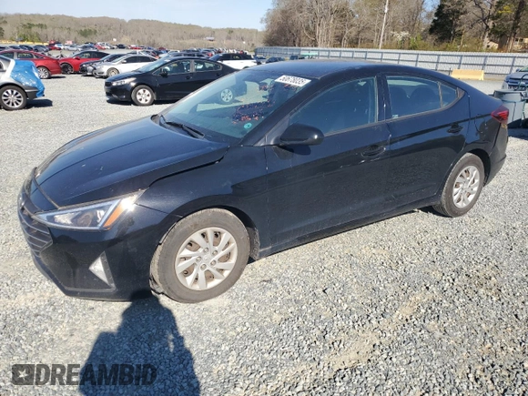 2019 Hyundai Elantra SE with VIN 5NPD74LFXKH431973, listed as a Copart auction lot 50678035 with 114,231 mi miles and Salvage Title. Bid and sale history available at DreamBid. Image 1.
