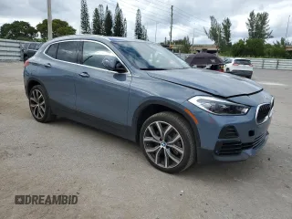 2023 BMW X2 xDrive28i with VIN WBXYJ1C07P5V54492, listed as a Copart auction lot 80983664 with 24,178 mi miles and Salvage Title. Bid and sale history available at carsss.com. Image 4.