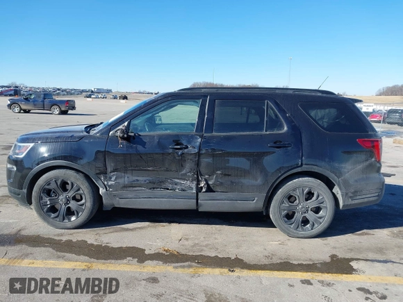 2019 Ford Explorer Sport with VIN 1FM5K8GT5KGA27196, listed as a IAAI auction lot 41690327 with 100,252 mi miles and . Bid and sale history available at carsss.com. Image 14.
