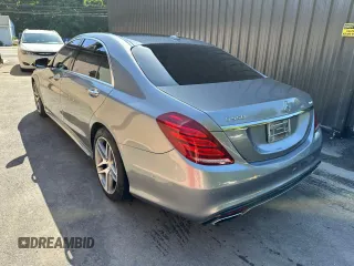 2015 Mercedes-Benz S 550 with VIN WDDUG8FB7FA092737, listed as a Copart auction lot 62470785 with 113,681 mi miles and Clean title. Bid and sale history available at DreamBid. Image 3.