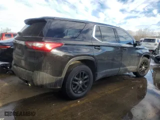 2021 Chevrolet Traverse LS with VIN 1GNERFKW3MJ226931, listed as a Copart auction lot 88984735 with 98,000 mi miles and Salvage Title. Bid and sale history available at carsss.com. Image 3.