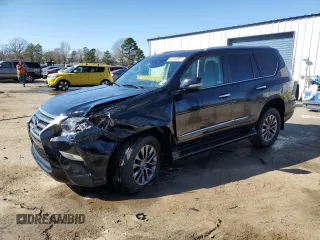 2017 Lexus GX with VIN JTJJM7FX6H5175550, listed as a Copart auction lot 89143555 with 103,250 mi miles and Salvage Title. Bid and sale history available at carsss.com. Image 1.