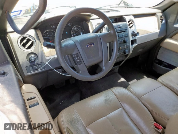 2011 Ford F-150 XL with VIN 1FTMF1CM8BFB68778, listed as a Copart auction lot 56981465 with 93,351 mi miles and Salvage title. Bid and sale history available at DreamBid. Image 8.