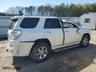 2011 Toyota 4Runner SR5 with VIN JTEZU5JR7B5022696, listed as a Copart auction lot 51961175 with 66,107 mi miles and Salvage Title. Bid and sale history available at carsss.com. Image 3.