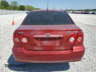 2006 Toyota Corolla CE with VIN JTDBR32E260068401, listed as a Copart auction lot 52941515 with 44,250 mi miles and Salvage Title. Bid and sale history available at DreamBid. Image 6.