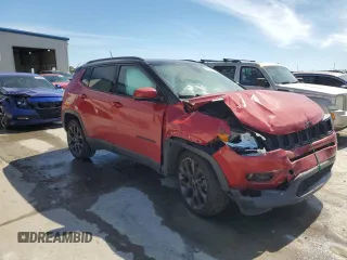 2020 Jeep Compass Limited with VIN 3C4NJDCB7LT130484, listed as a Copart auction lot 49344775 with 75,511 mi miles and Salvage Title. Bid and sale history available at carsss.com. Image 4.