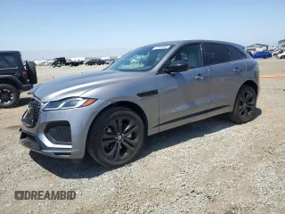 2024 Jaguar F-Pace R-Dynamic S with VIN SADCT2EX4RA720869, listed as a Copart auction lot 61853835 with 16,874 mi miles and Salvage title. Bid and sale history available at DreamBid. Image 1.