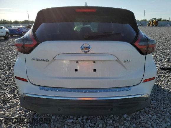 2020 Nissan Murano SV with VIN 5N1AZ2BJ0LN110223, listed as a Copart auction lot 62078265 with 78,937 mi miles and Non repairable. Bid and sale history available at DreamBid. Image 6.