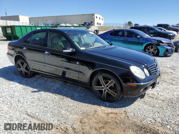 2004 Mercedes-Benz E 320 with VIN WDBUF65J04A545098, listed as a Copart auction lot 47854915 with 155,435 mi miles and Salvage Title. Bid and sale history available at carsss.com. Image 4.
