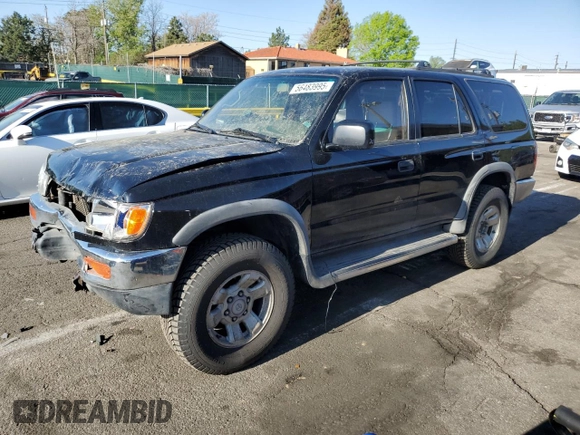 1997 Toyota 4Runner SR5 z VIN JT3HN86RXV0100711, wystawiony jako Copart lot #56483995 z przebiegiem 184 667 mil mil oraz Szkoda całkowita • Salvage title. Historia ofert i sprzedaży dostępna na DreamBid. Obrazek 1.