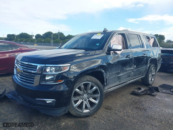 2018 Chevrolet Suburban Premier with VIN 1GNSCJKC2JR199702, listed as a IAAI auction lot 41136128 with 80,103 mi miles. Bid and sale history available at carsss.com. Image 6.