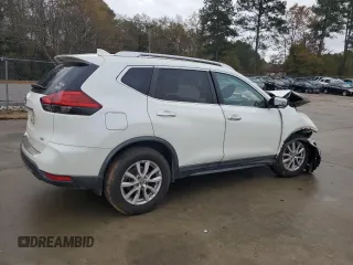 2017 Nissan Rogue SV with VIN KNMAT2MT8HP604376, listed as a Copart auction lot 83649814 with 87,119 mi miles and Salvage Title. Bid and sale history available at carsss.com. Image 3.