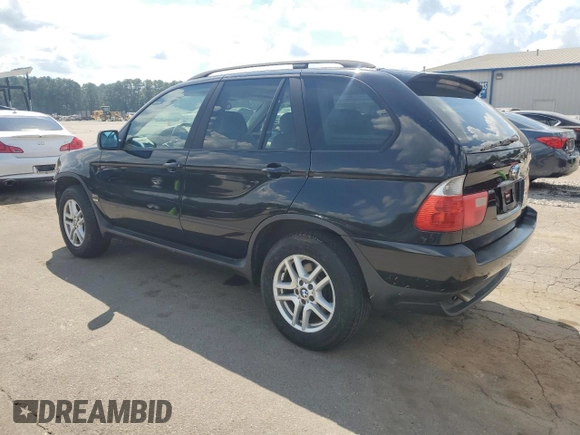 2004 BMW X5 3.0i with VIN 5UXFA13544LU20710, listed as a Copart auction lot 71647804 with 154,019 mi miles and Salvage Title. Bid and sale history available at carsss.com. Image 2.