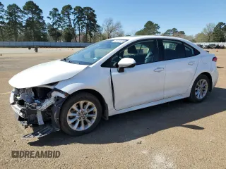 2020 Toyota Corolla LE with VIN 5YFHPRAE7LP020575, listed as a Copart auction lot 49132305 with 53,301 mi miles and Salvage Title. Bid and sale history available at DreamBid. Image 1.