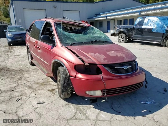 2003 Chrysler Town & Country LXi with VIN 2C4GP54L63R252597, listed as a Copart auction lot 76371584 with 0 mi miles and Salvage Title. Bid and sale history available at carsss.com. Image 12.