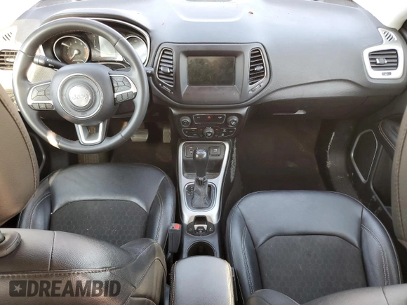 2021 Jeep Compass Latitude with VIN 3C4NJCBB3MT585748, listed as a Copart auction lot 56159395 with 101,258 mi miles and Salvage title. Bid and sale history available at DreamBid. Image 8.