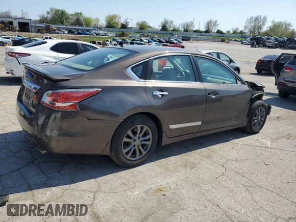 2015 Nissan Altima 2.5 S with VIN 1N4AL3AP7FN374308, listed as a Copart auction lot 53698935 with 62,126 mi miles and Salvage Title. Bid and sale history available at carsss.com. Image 3.