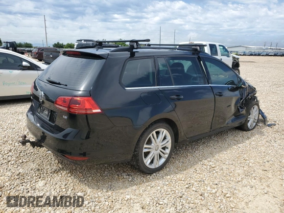 2015 Volkswagen Golf SportWagen TDI SE with VIN 3VWCA7AU8FM511561, listed as a Copart auction lot 57203194 with 149,044 mi miles and Salvage Title. Bid and sale history available at carsss.com. Image 3.