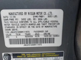 2006 Infiniti M with VIN JNKAY01E86M111872, listed as a IAAI auction lot 42056863 with 175,750 mi miles. Bid and sale history available at carsss.com. Image 9.