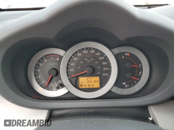 2010 Toyota RAV4 Limited with VIN 2T3DF4DV1AW067586, listed as a Copart auction lot 58322965 with 192,189 mi miles and Salvage title. Bid and sale history available at DreamBid. Image 9.
