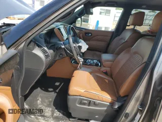 2021 Infiniti QX80 SENSORY with VIN JN8AZ2BC6M9475879, listed as a Copart auction lot 70437604 with 0 mi miles and Salvage Title. Bid and sale history available at carsss.com. Image 7.