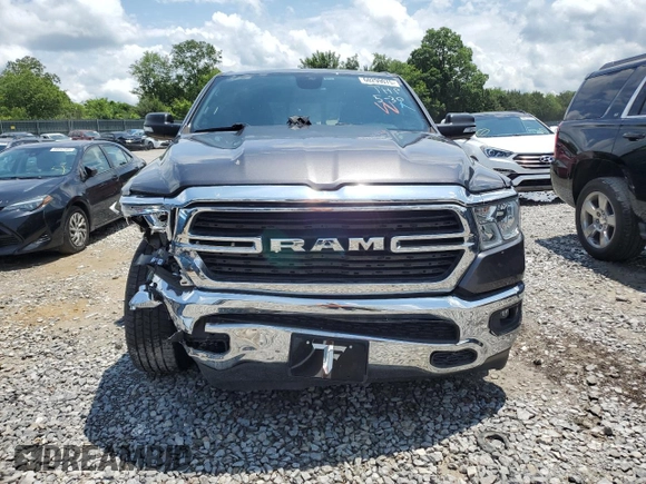 2019 Ram 1500 Big Horn with VIN 1C6SRFFT9KN825731, listed as a Copart auction lot 60299075 with 73,740 mi miles and Salvage title. Bid and sale history available at DreamBid. Image 5.