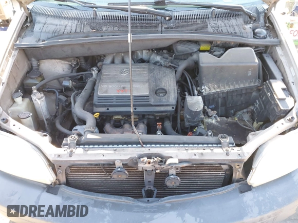 2003 Toyota Sienna LE with VIN 4T3ZF13C03U524122, listed as a IAAI auction lot 41655361 with 216,256 mi miles. Bid and sale history available at carsss.com. Image 10.