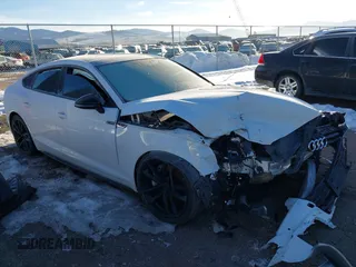 2019 Audi A5 Sportback Premium Plus with VIN WAUENCF54KA031631, listed as a IAAI auction lot 41668599 with Not Provided miles and . Bid and sale history available at DreamBid. Image 1.