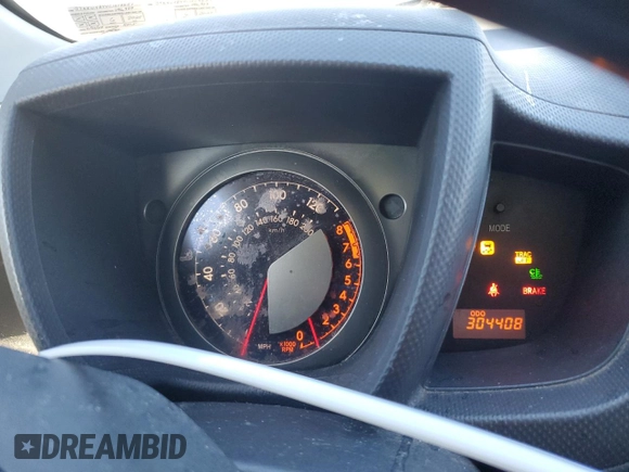 2012 Scion xD with VIN JTKKU4B44C1019551, listed as a Copart auction lot 45981405 with 304,408 mi miles and Salvage Title. Bid and sale history available at DreamBid. Image 9.