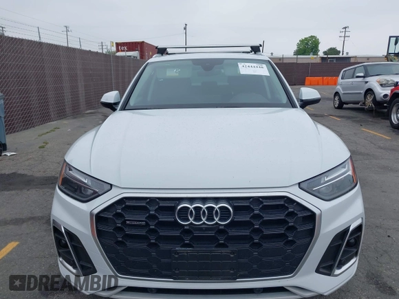 2022 Audi Q5 S line Premium Plus with VIN WA1EAAFYXN2075073, listed as a IAAI auction lot 42444448 with 16,404 mi miles and . Bid and sale history available at DreamBid. Image 12.