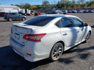 2013 Nissan Sentra SR with VIN 3N1AB7AP7DL659367, listed as a IAAI auction lot 40633797 with 83,041 mi miles. Bid and sale history available at carsss.com. Image 4.