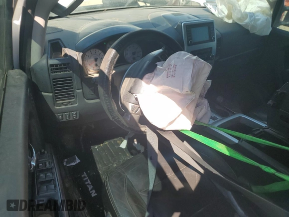 2015 Nissan Titan SL with VIN 1N6BA0EC7FN503784, listed as a Copart auction lot 68442114 with 130,651 mi miles and Salvage Title. Bid and sale history available at carsss.com. Image 8.