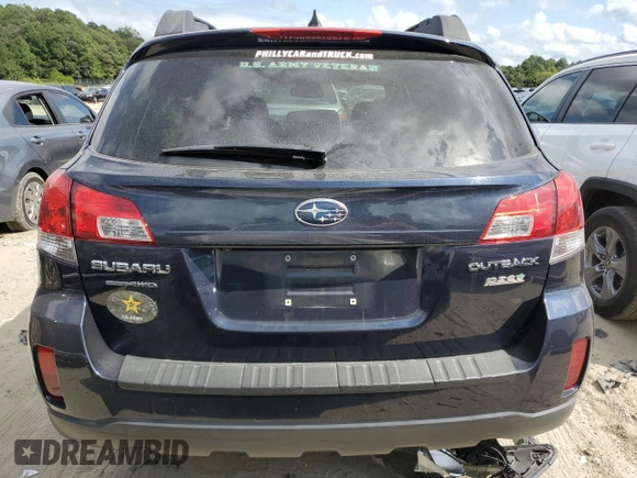2014 Subaru Outback Limited with VIN 4S4BRBLC6E3216128, listed as a Copart auction lot 69579434 with 261,212 mi miles and Salvage Title. Bid and sale history available at DreamBid. Image 6.