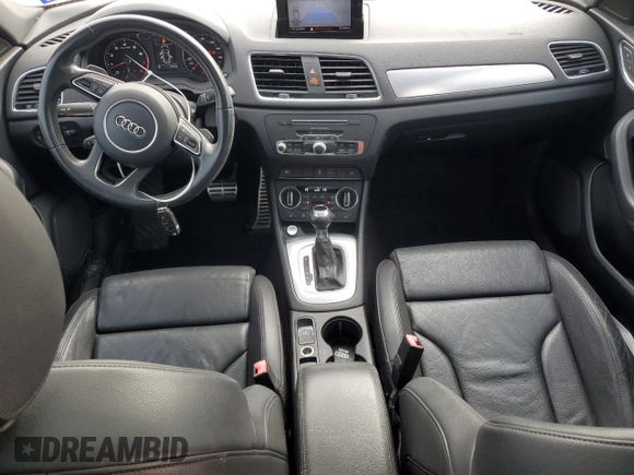 2018 Audi Q3 Premium with VIN WA1BCCFS3JR016761, listed as a Copart auction lot 46091235 with 50,440 mi miles and Salvage Title. Bid and sale history available at carsss.com. Image 8.