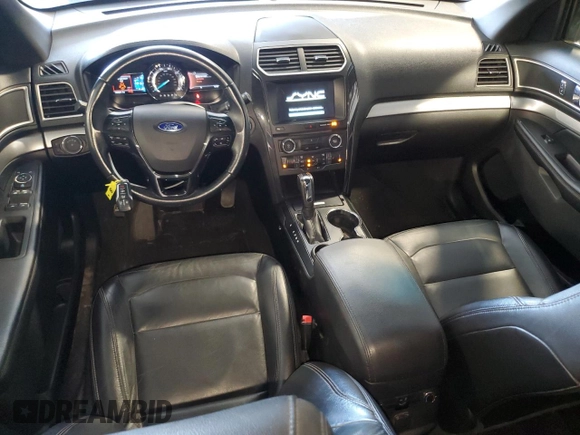 2016 Ford Explorer XLT with VIN 1FM5K7DH1GGC02934, listed as a Copart auction lot 50615055 with 160,821 mi miles and Salvage Title. Bid and sale history available at DreamBid. Image 8.