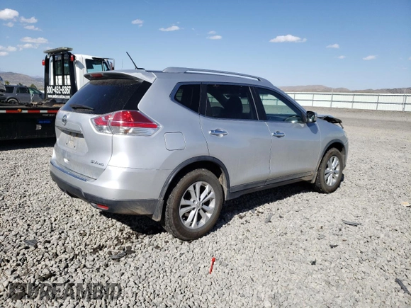 2015 Nissan Rogue SV with VIN KNMAT2MV3FP562410, listed as a Copart auction lot 53852655 with 109,225 mi miles and Salvage Title. Bid and sale history available at DreamBid. Image 3.