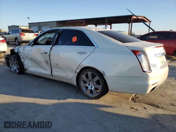 2014 Cadillac CTS Performance RWD with VIN 1G6AS5S35E0127761, listed as a Copart auction lot 83462174 with 103,344 mi miles and Salvage Title. Bid and sale history available at DreamBid. Image 2.