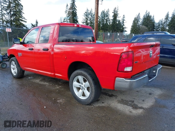 2024 Ram 1500 SLT with VIN 1C6RR7GG9RS149234, listed as a IAAI auction lot 41799053 with 33,586 mi miles and . Bid and sale history available at DreamBid. Image 3.